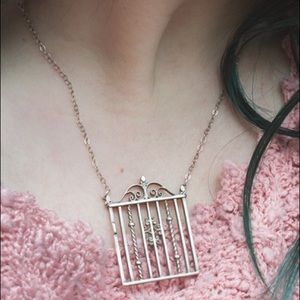 The Garden Gate Necklace - STERLING SILVER